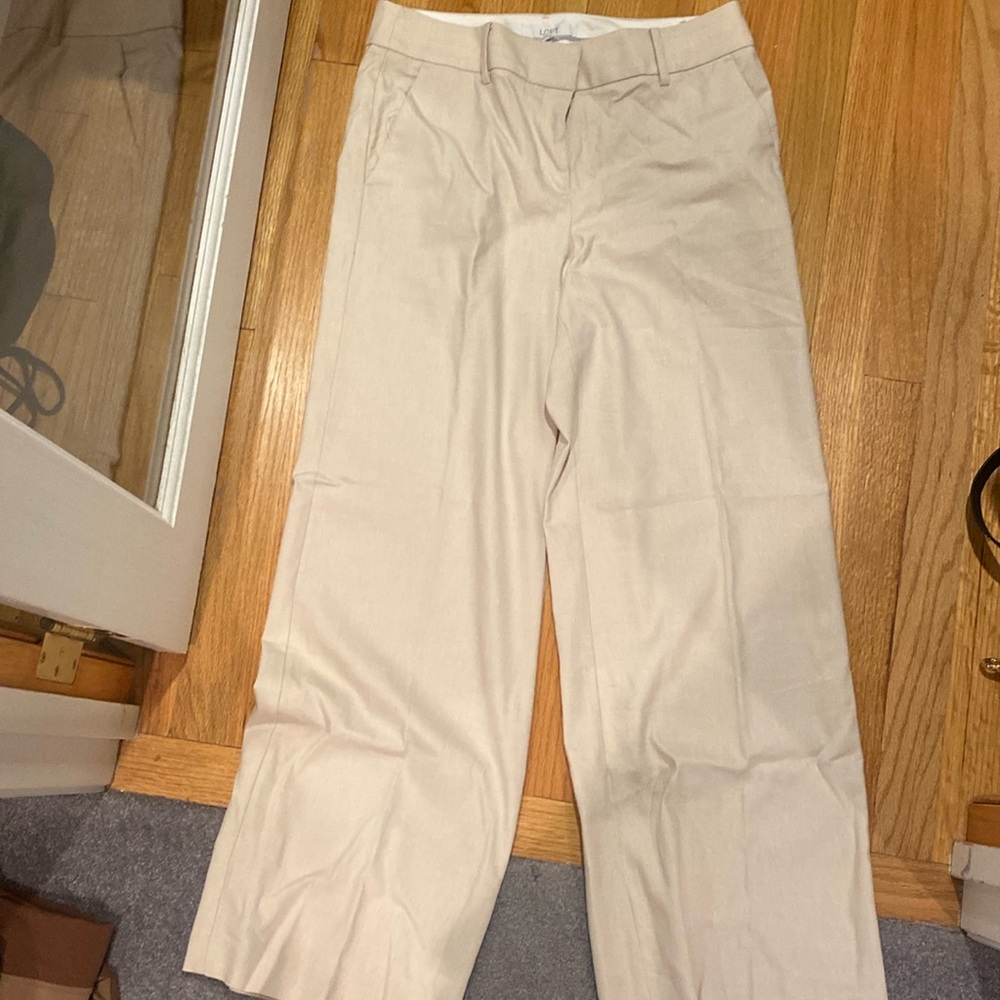Loft wide legged pants
